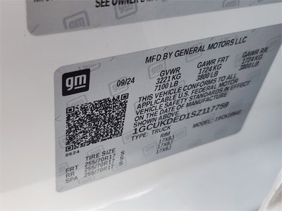 2025 Chevrolet Silverado 1500 LT LT1