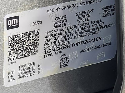 2023 Chevrolet Tahoe RST