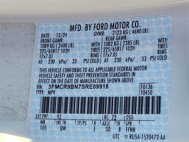 2025 Ford Bronco Sport Big Bend