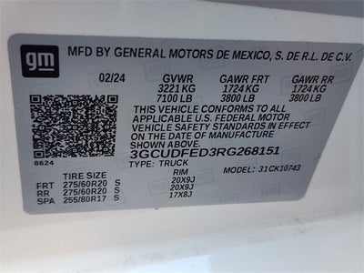 2024 Chevrolet Silverado 1500 LT Trail Boss