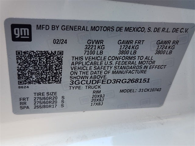 2024 Chevrolet Silverado 1500 LT Trail Boss