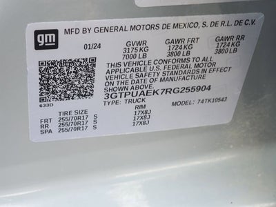 2024 GMC Sierra 1500 Pro