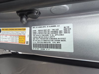 2021 Honda Pilot Special Edition