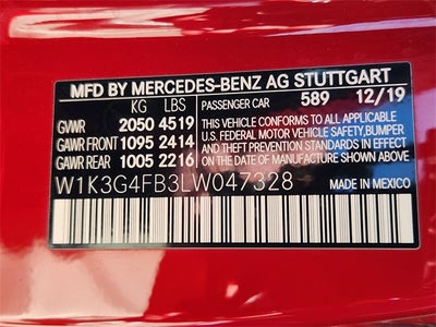 2020 Mercedes-Benz A-Class A 220 4MATIC®