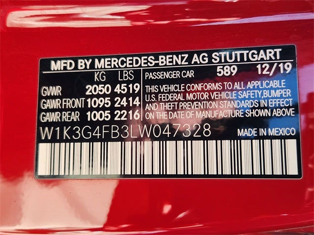 2020 Mercedes-Benz A-Class A 220 4MATIC®