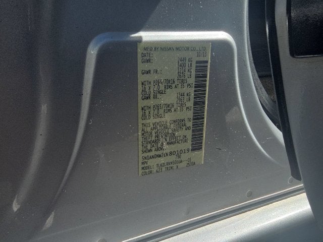 2014 Nissan Xterra S