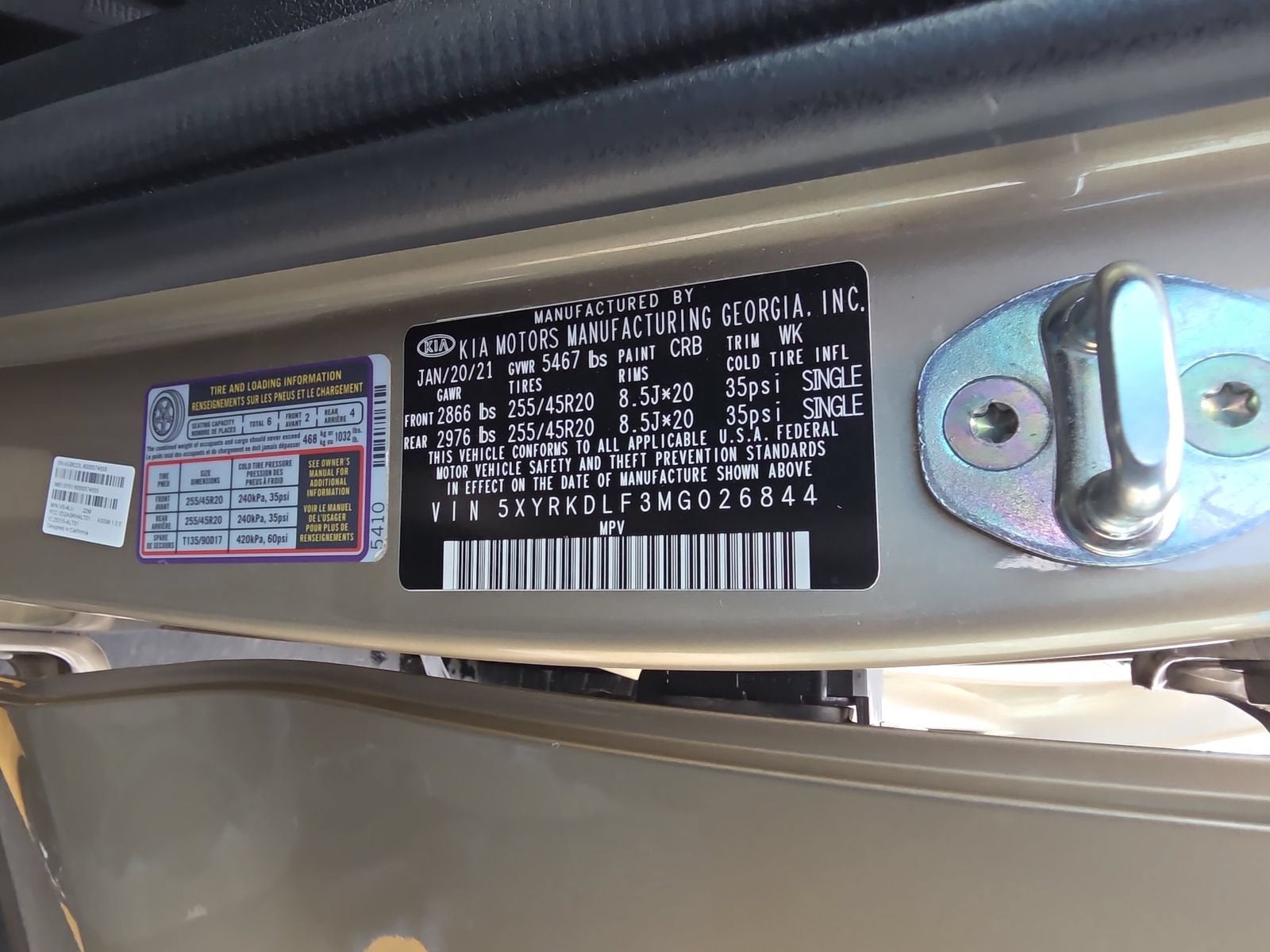 2021 Kia Sorento SX Prestige