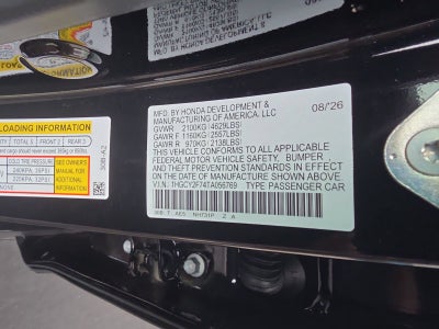 2026 Honda Accord Hybrid Sport-L