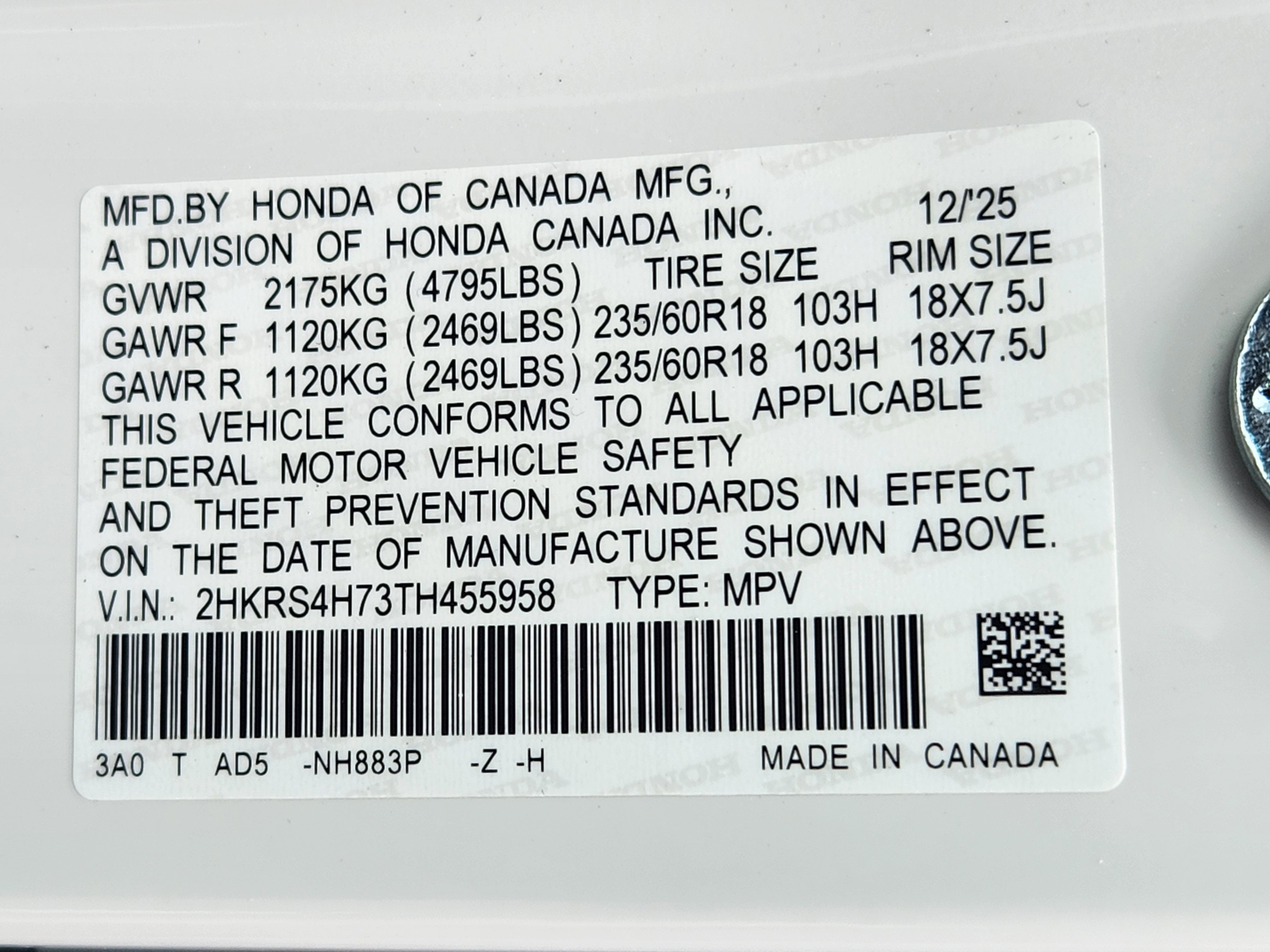 2026 Honda CR-V EX-L