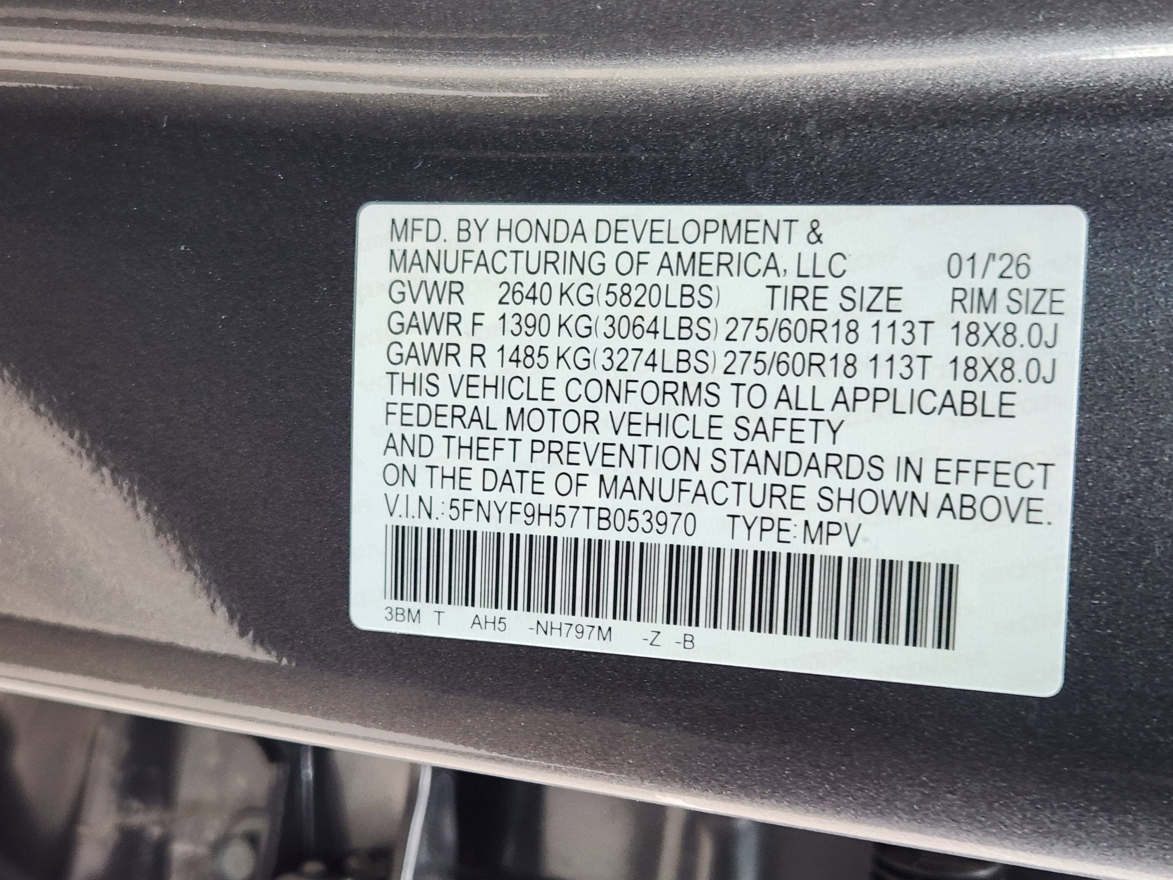 2026 Honda Passport TrailSport Blackout