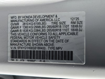 2025 Honda Pilot TrailSport