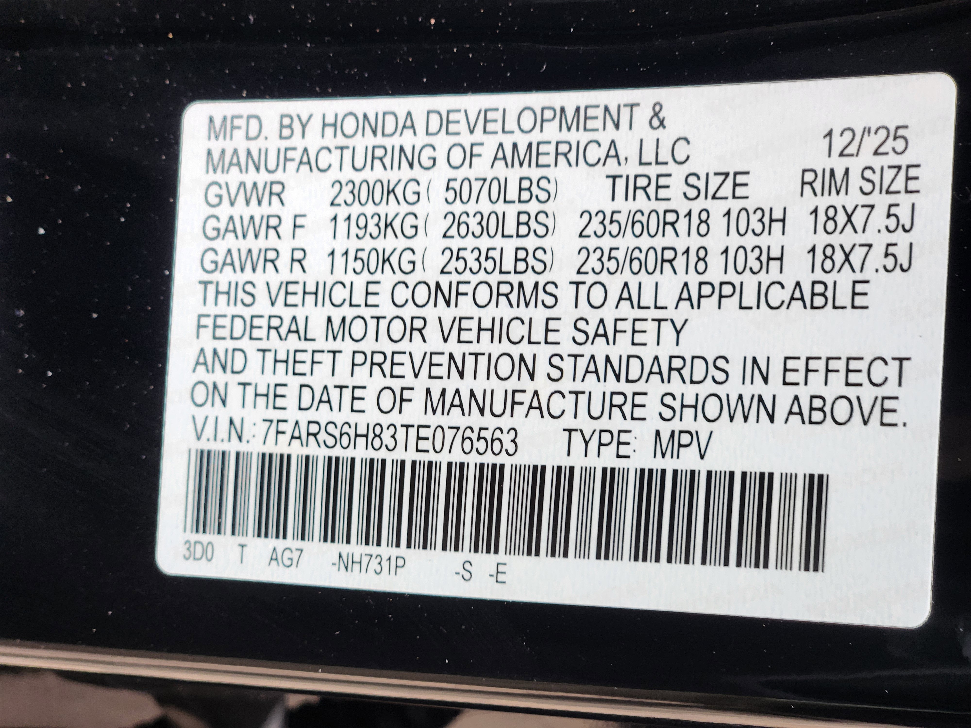 2026 Honda CR-V Hybrid Sport-L