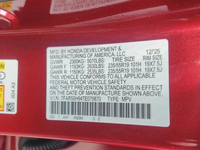 2026 Honda CR-V Hybrid Sport Touring