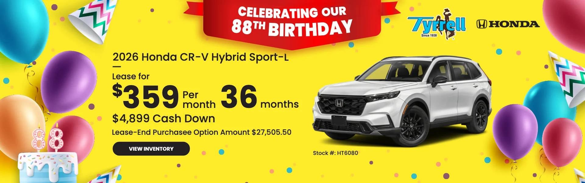 2026 CR-V Hybrid Sport -L
