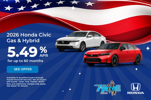 2026 Honda Civic Gas or Hybrid