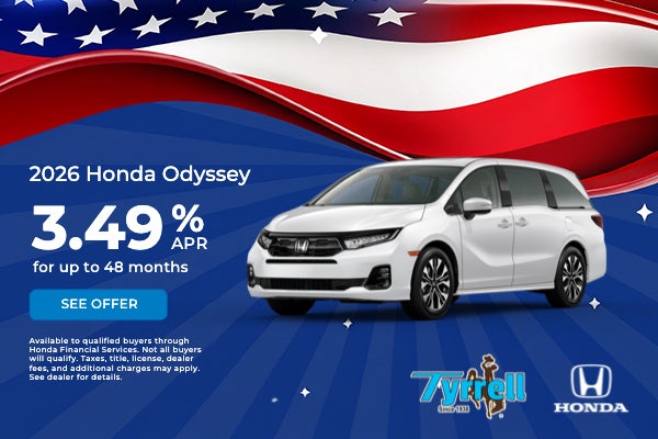2026 Honda Odyssey
