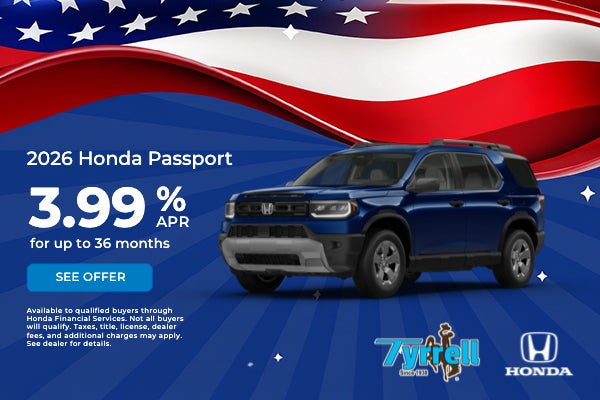 2026 Honda Passport