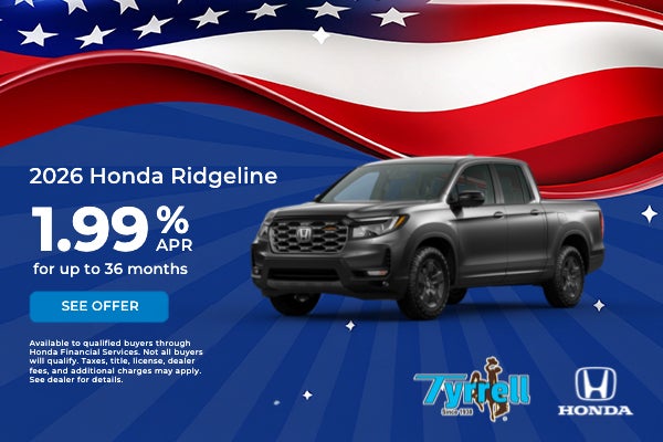 2026 Honda Ridgeline