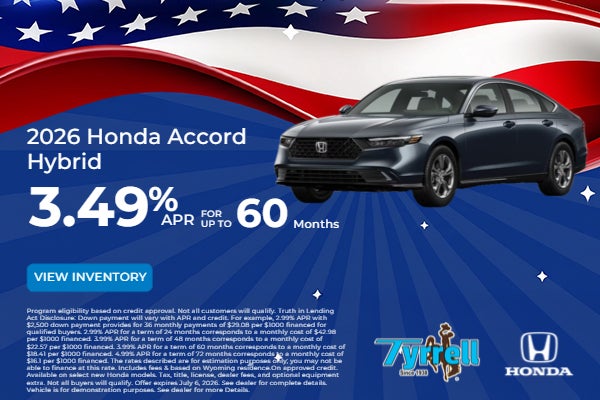 2026 Accord Hybrid