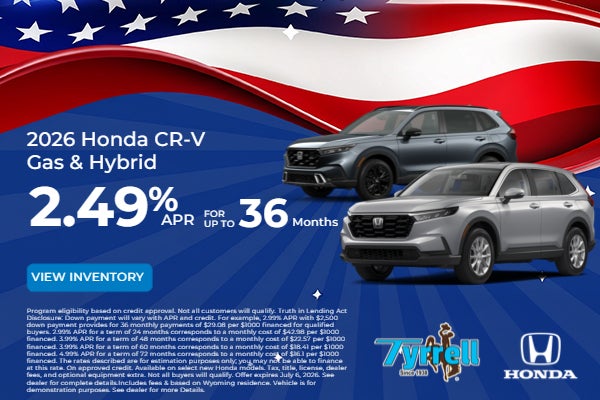  2026 CR-V Gas & Hybrid