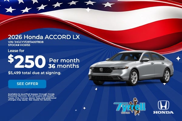 Accord Offer