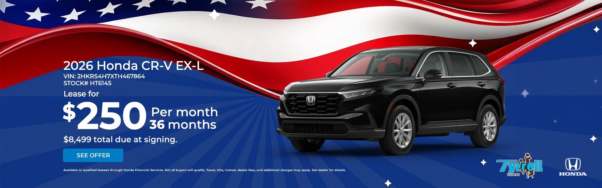 CR-V Offer
