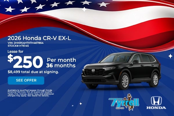 CR-V Offer