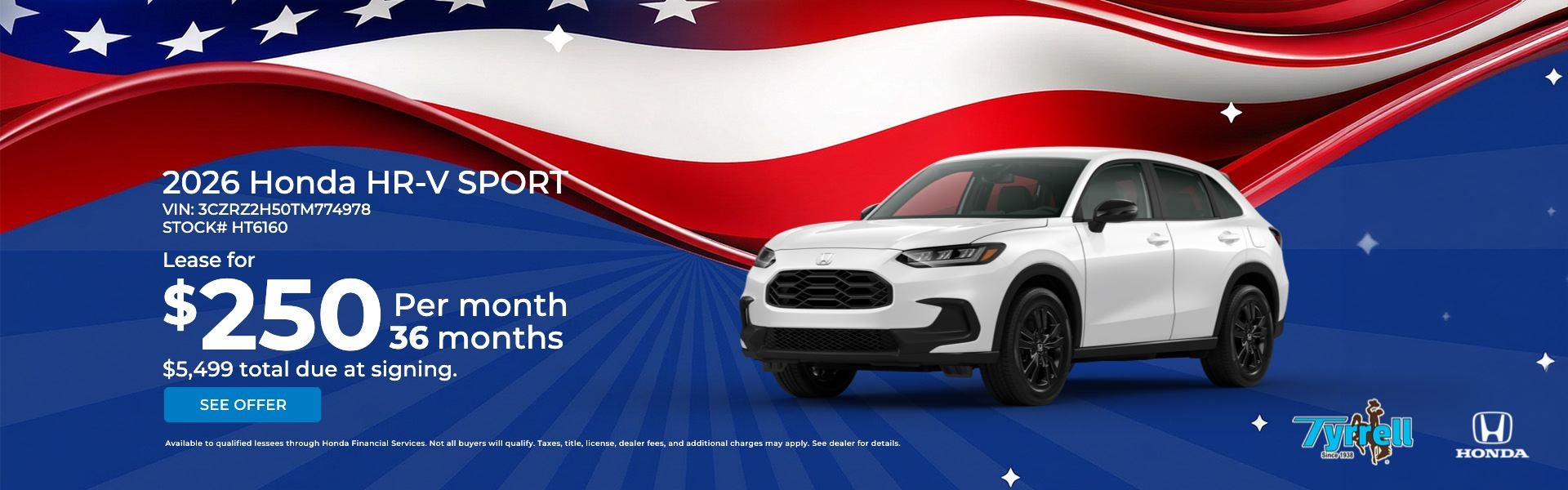 HR-V Offer