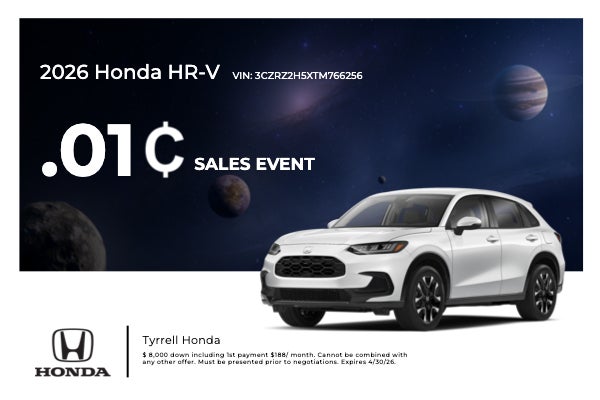 2026 HONDA HR-V