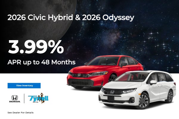 2026 Civic Hybrid & 2026 Odyssey