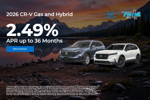 2026 CR-V Gas and Hybrid