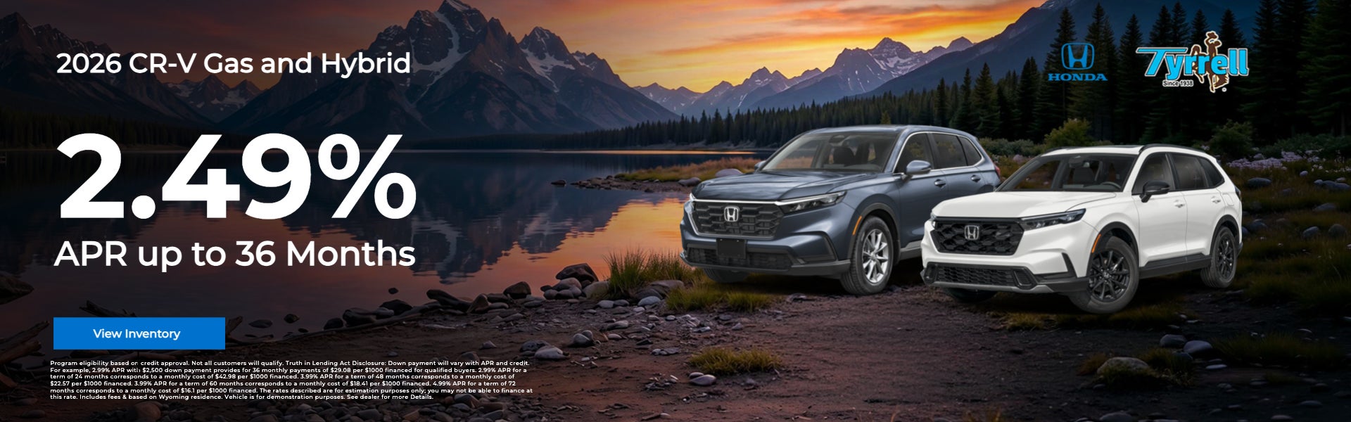 2026 CR-V Gas and Hybrid