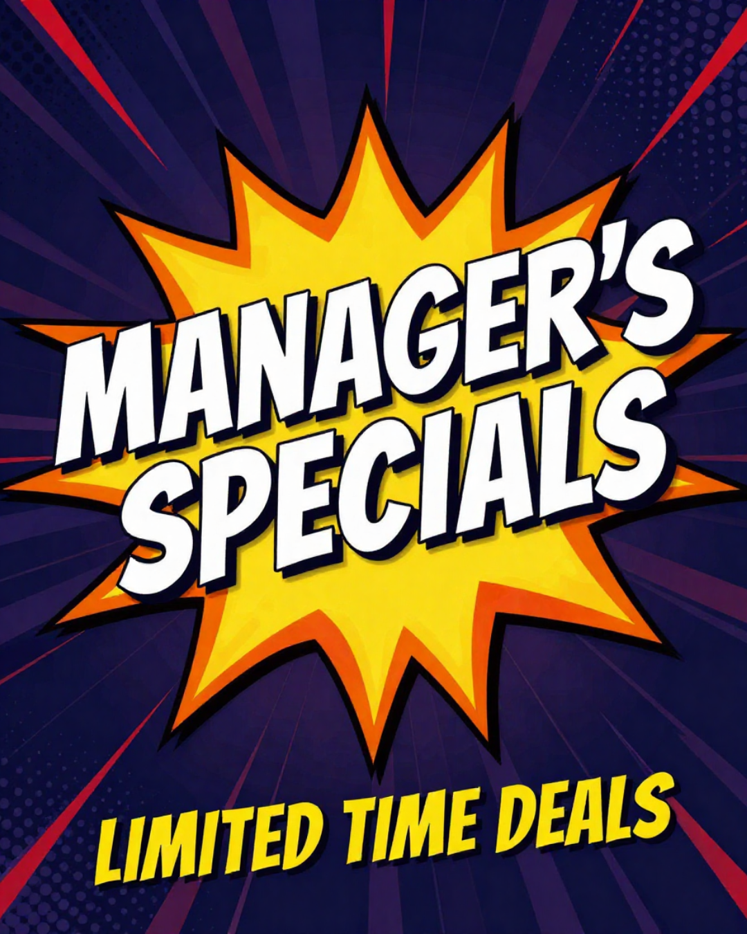 Monthly Specials